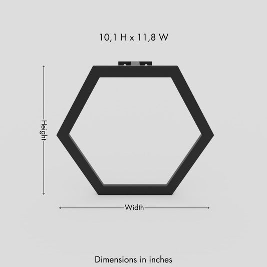 Hexagon Shaped Towel Ring