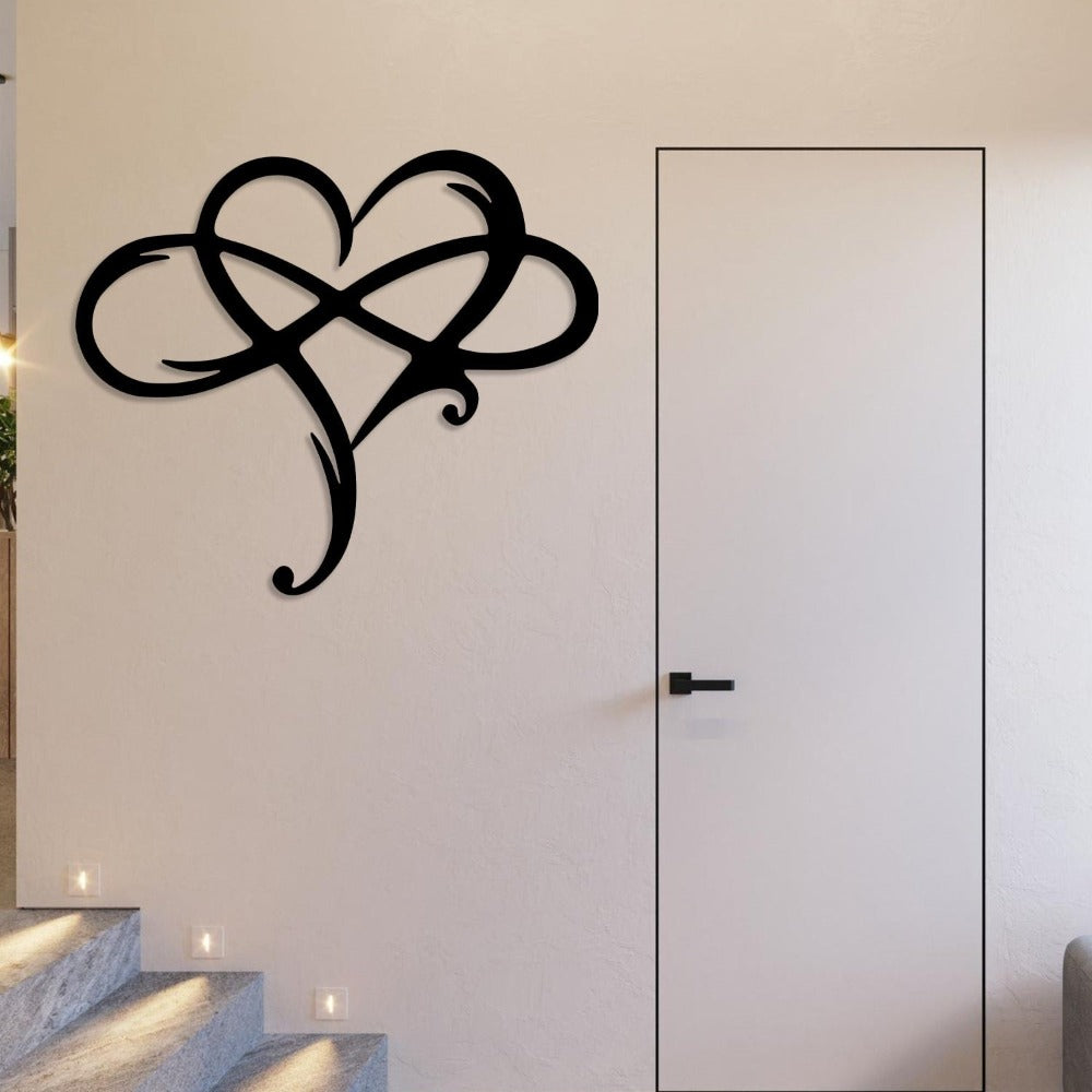Infiniti Heart Wall Decor
